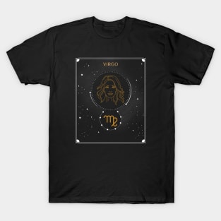 Virgo | Astrology Zodiac Sign Design T-Shirt